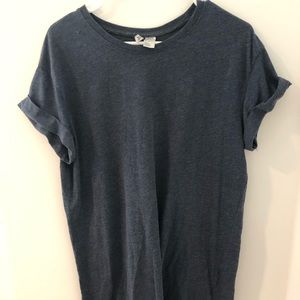Gray H&M t-shirt dress